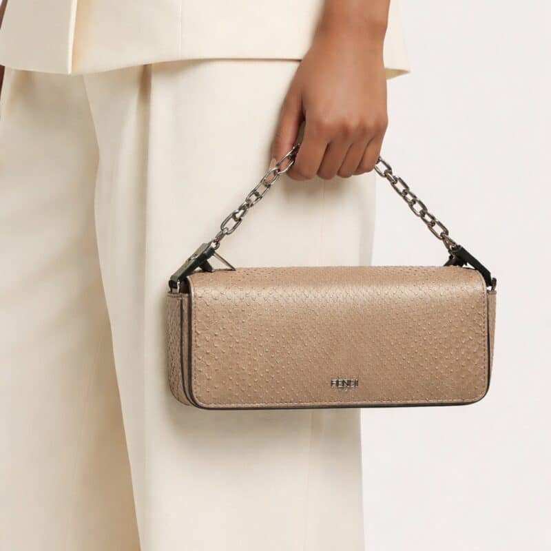 Pre Owned FENDI First Sight Flap Shoulder Bag