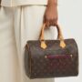 Pre Owned Louis Vuitton Speedy 30 Perforated Monogram Top Handle Bag