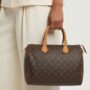 Pre Owned Louis Vuitton Speedy 35 Monogram Top Handle Bag