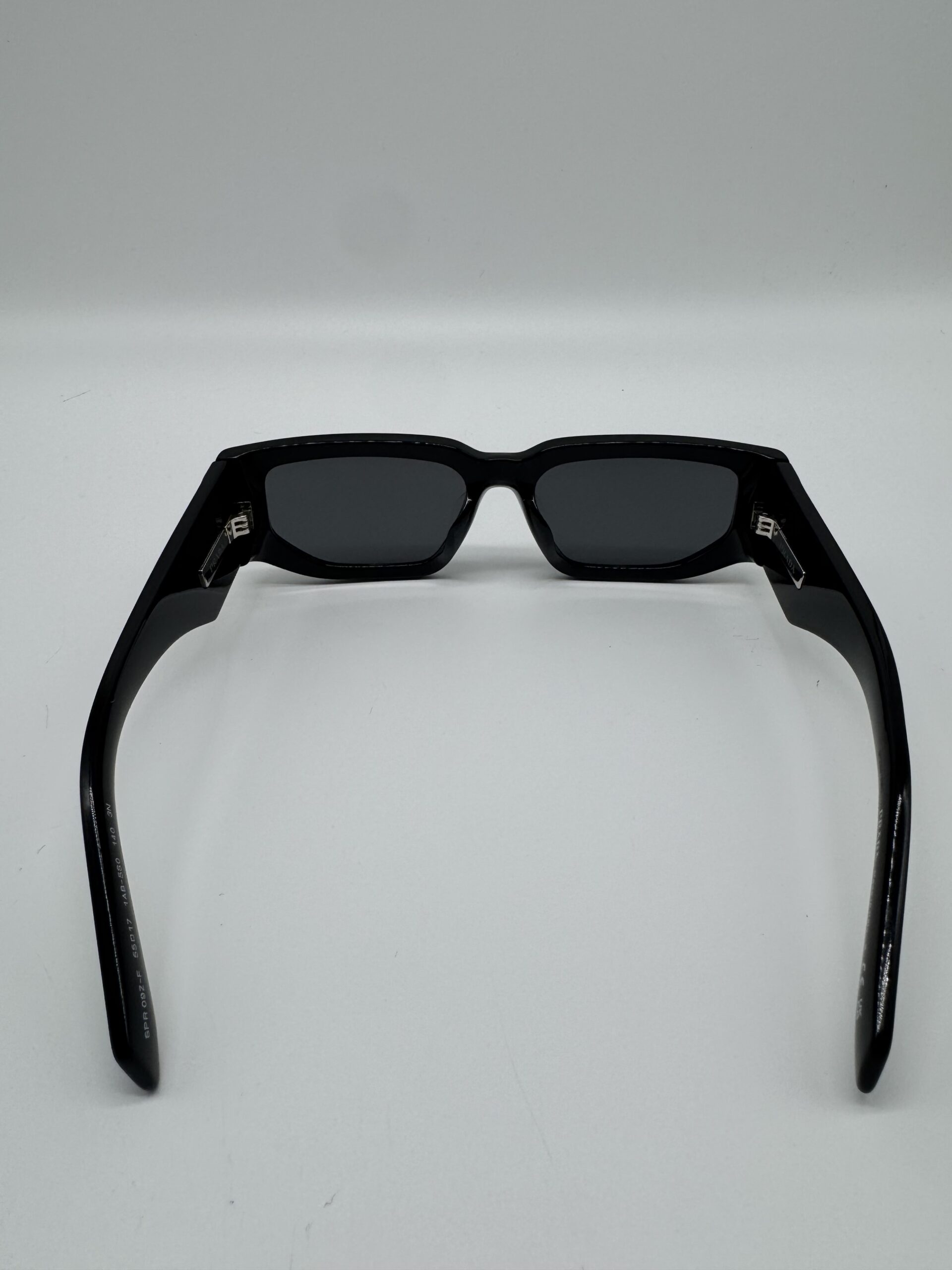 Pre Owned PRADA Black Sunglasses with triangle logo