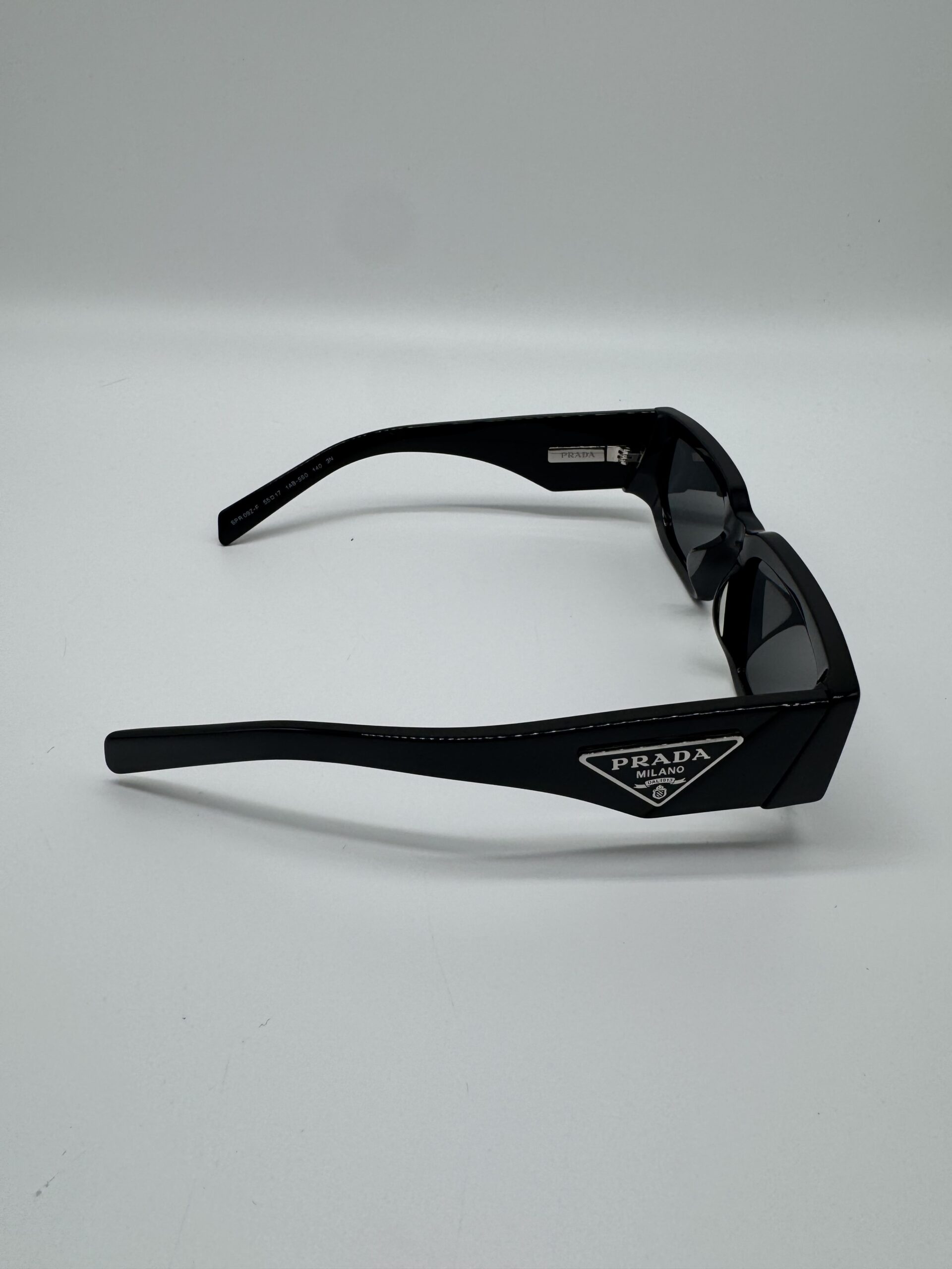 Pre Owned PRADA Black Sunglasses with triangle logo
