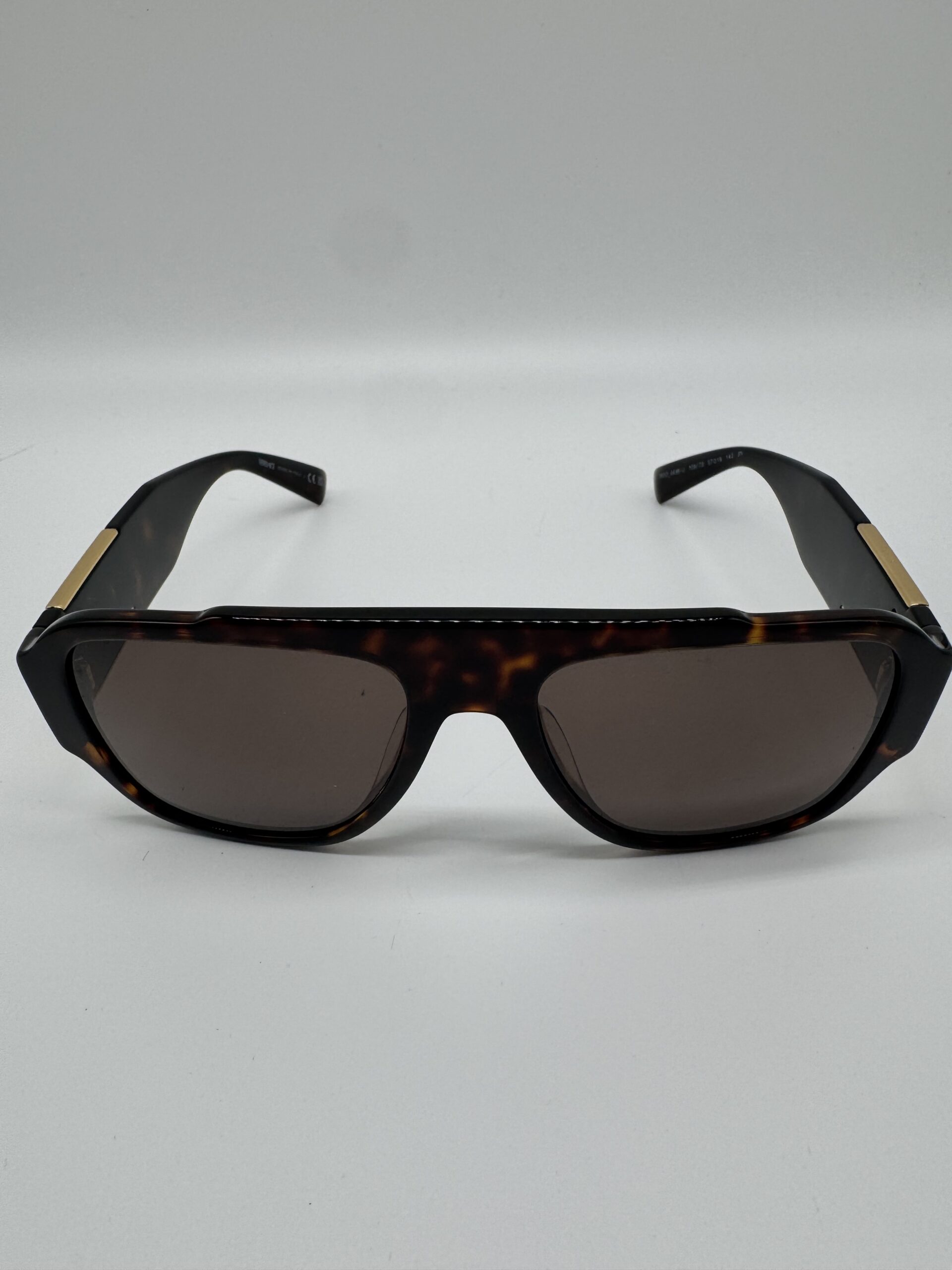 Pre Owned PRADA Black Sunglasses with triangle logo