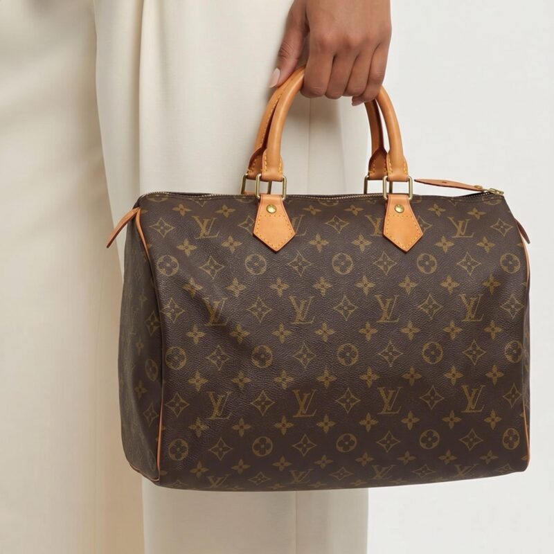 Pre Owned LOUIS VUITTON Speedy 40 Monogram Top Handle