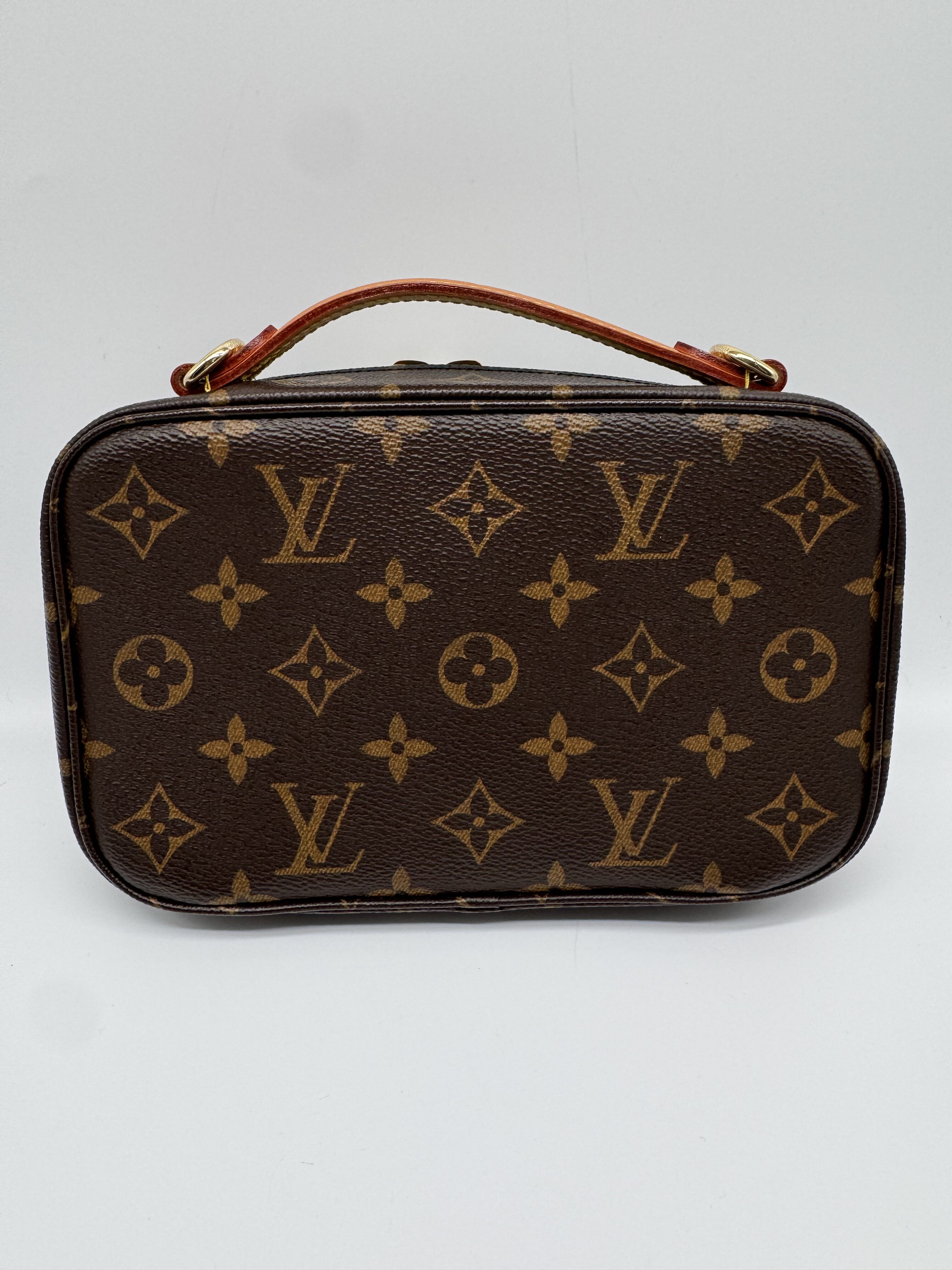 Pre Owned LOUIS VUITTON Utility Crossbody Bag Monogram Canvas