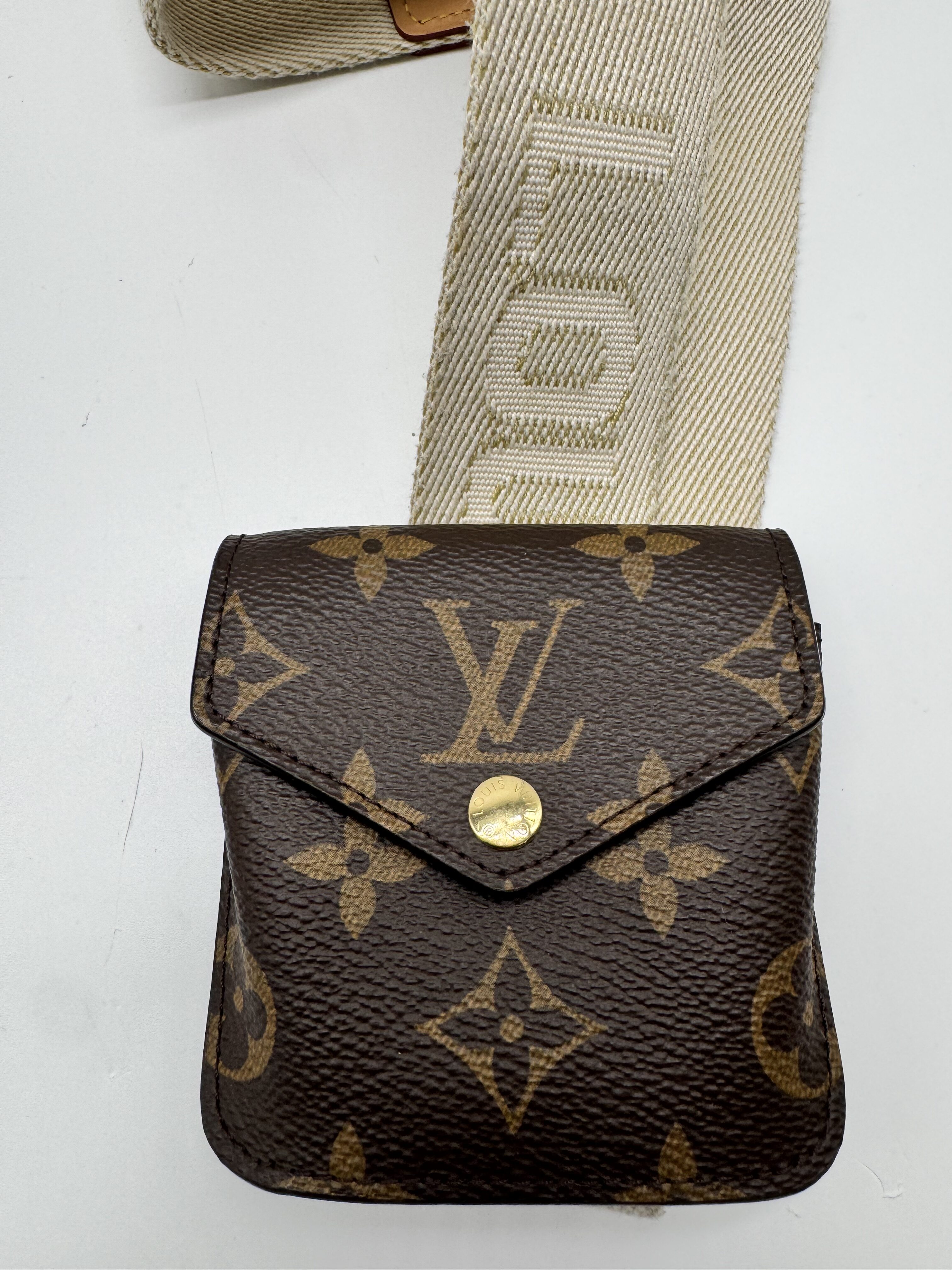 Pre Owned LOUIS VUITTON Utility Crossbody Bag Monogram Canvas