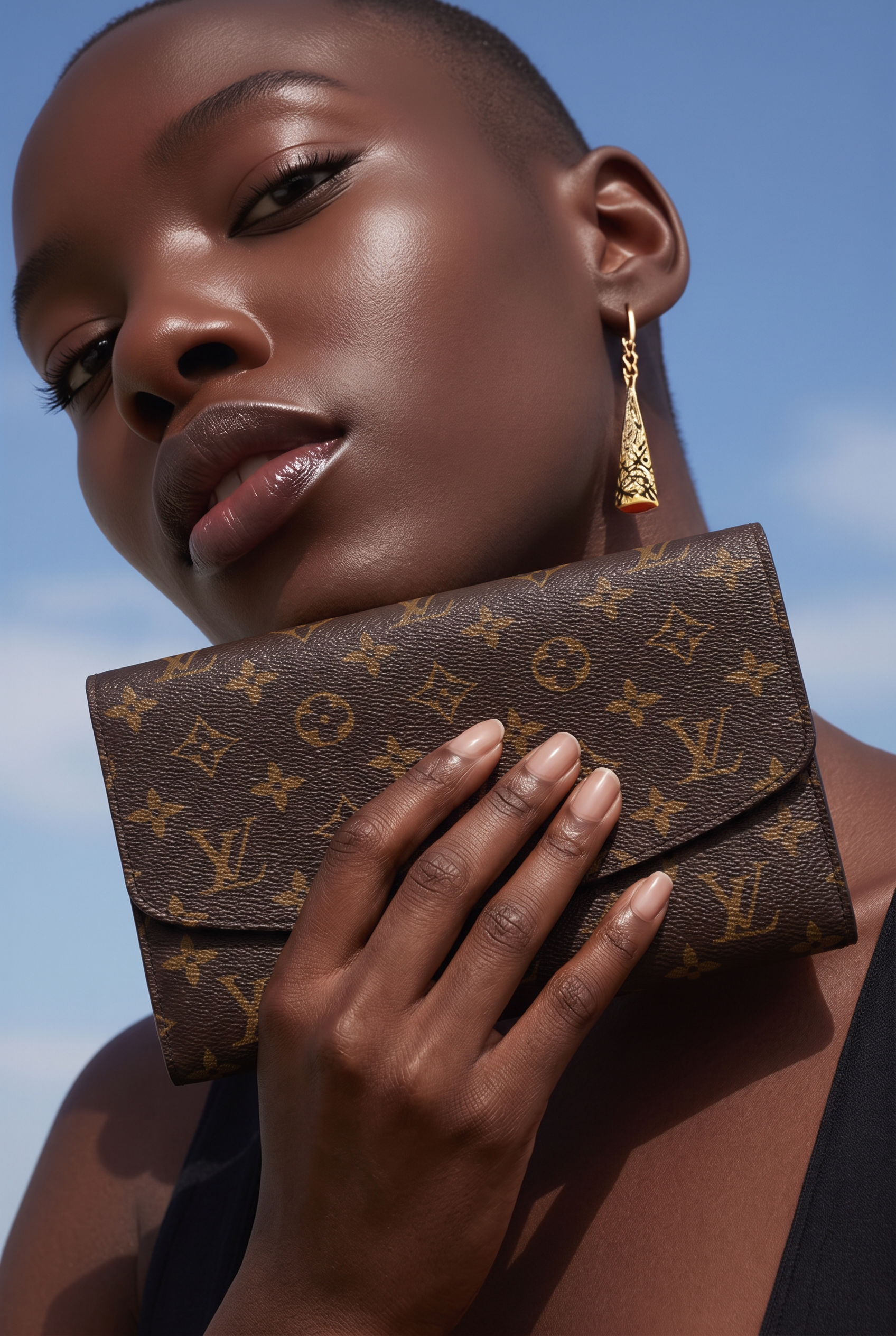 Pre-Owned Louis Vuitton Canvas Rabat Clutch