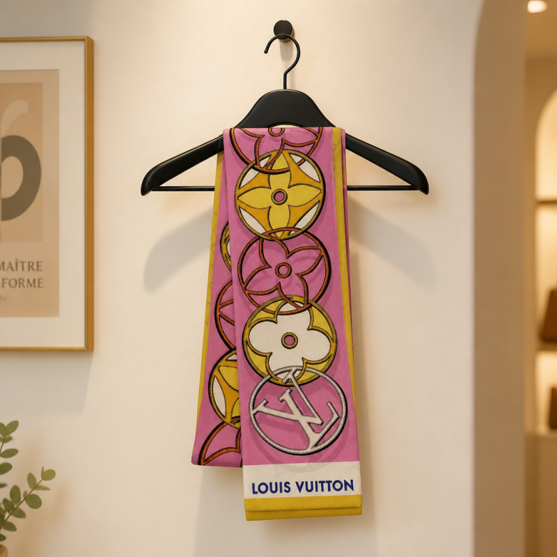 Pre-Owned Louis Vuitton Confidential Multicolor Bandeau